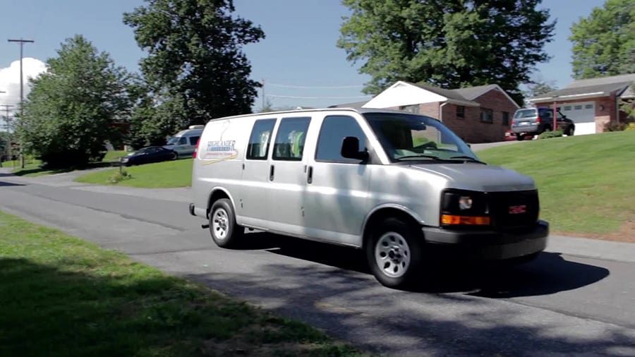 Highlander Cleaners van